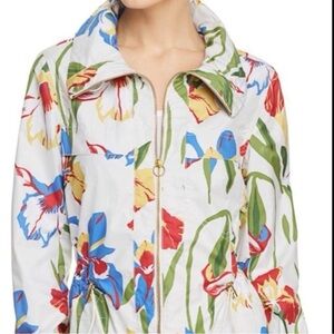 Tory Burch Painted Iris Amanda Jacket